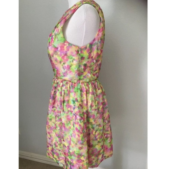 Shoshanna - Silk One Shoulder Cocktail Prom Dress - Picture 5 of 9